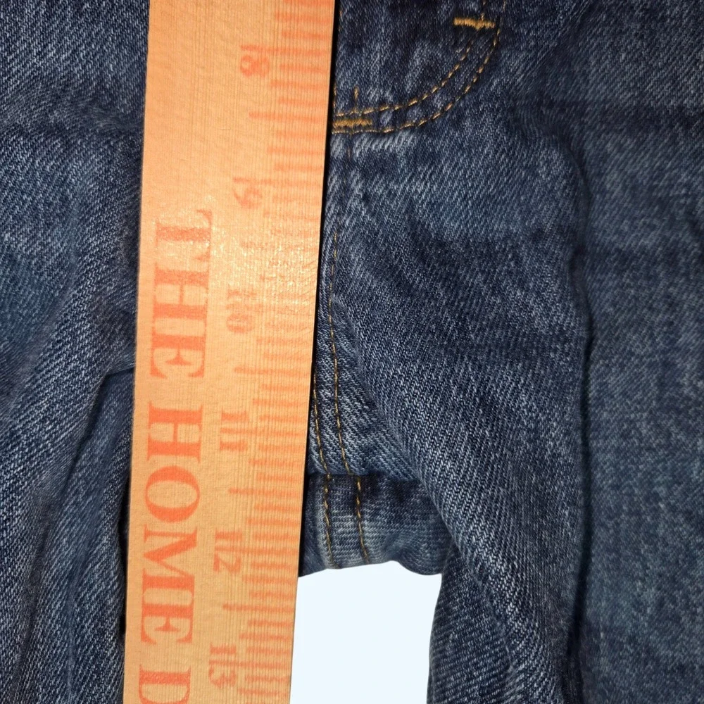 Wrangler PBR Mens Straight Leg Jeans Denim 36x36 (Inseam ~37